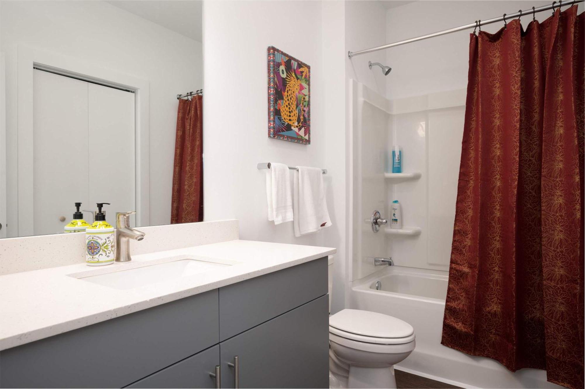 Casa de Férias Luxe 1br W Balcony In Downtown 542blvd Atlanta